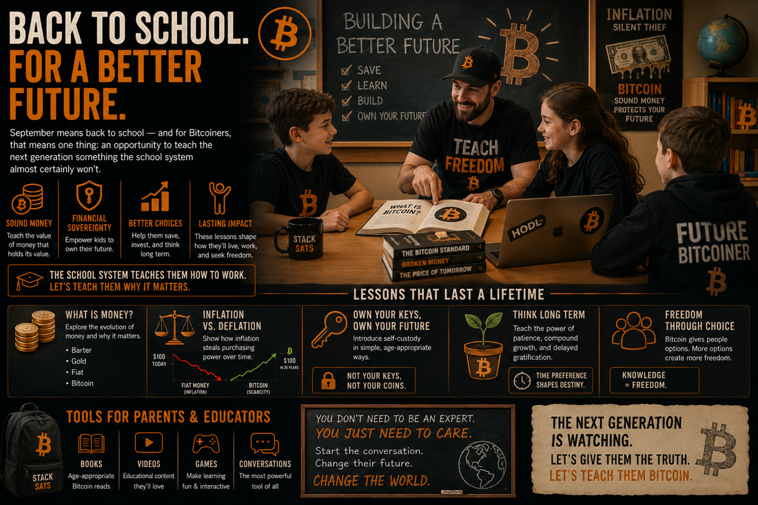 The Bitcoiner's Back-to-School Guide: Sound Money for the Next Generation