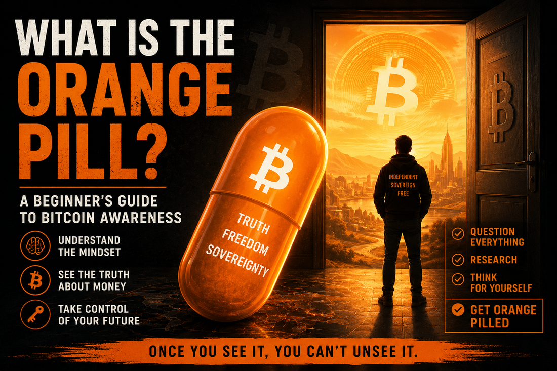 What Is the Orange Pill? A Beginner's Guide to Thinking Like a Bitcoiner