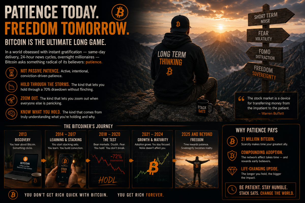 Why Bitcoin Is the Ultimate Long Game — And How to Live It Daily