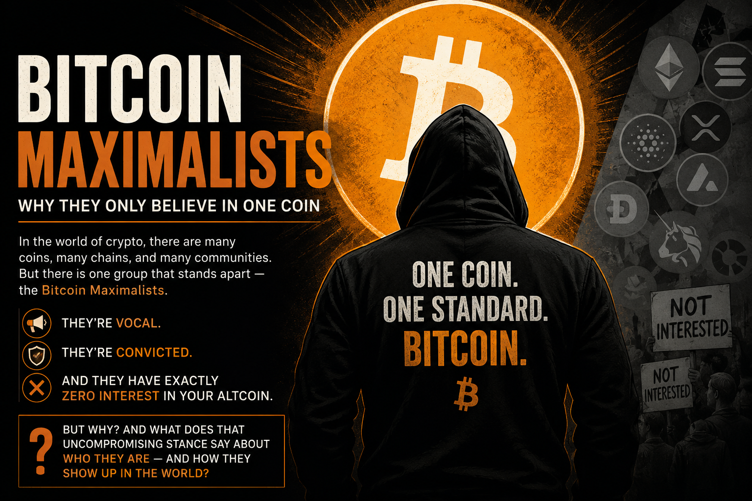 Why Bitcoin Maximalists Reject Altcoins — And What That Says About Their Style