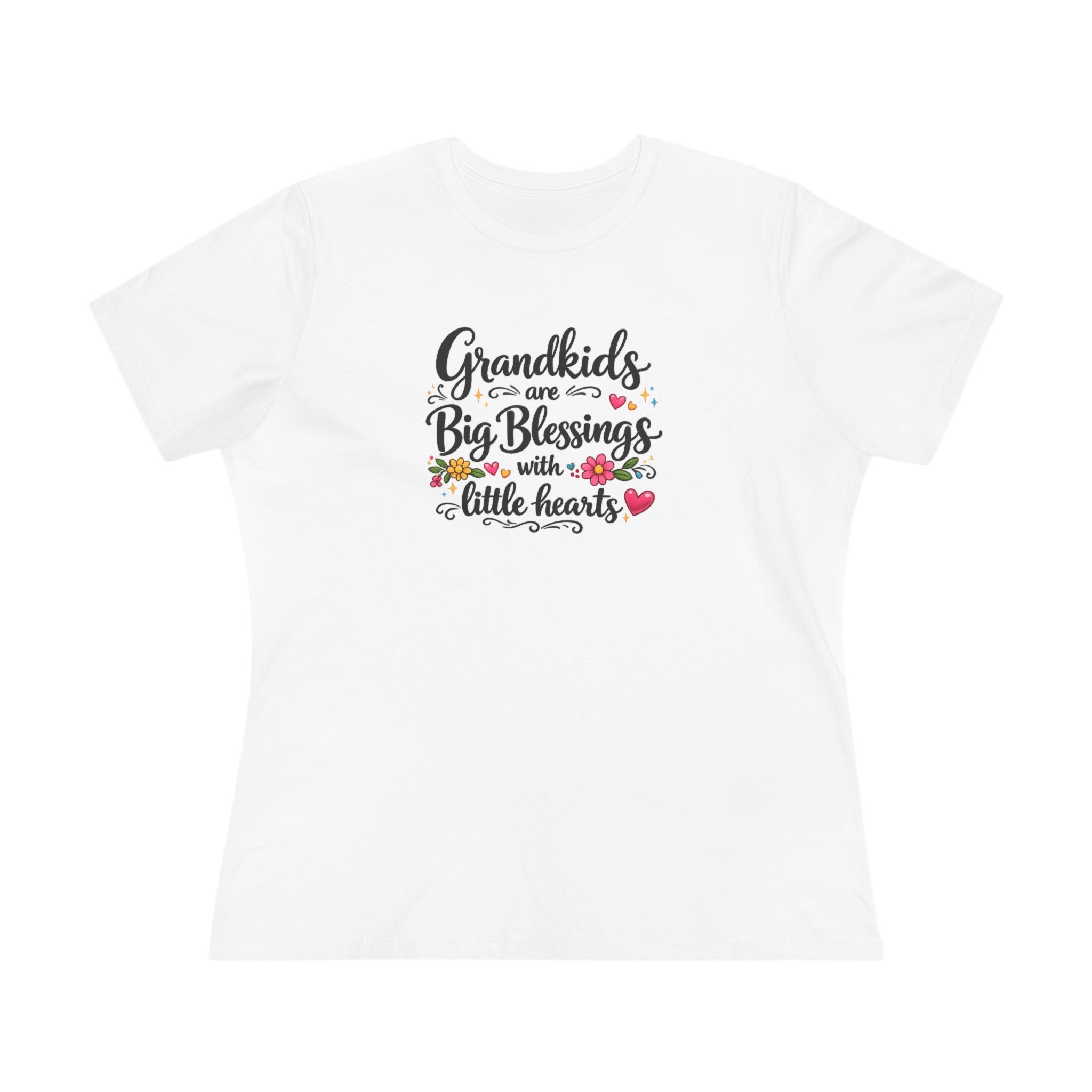 Grandkids Are Big Blessings Shirt Grandma Gift Shirt Womens Grandma Tee Nana Mimi Gift 6 colors 100% cotton
