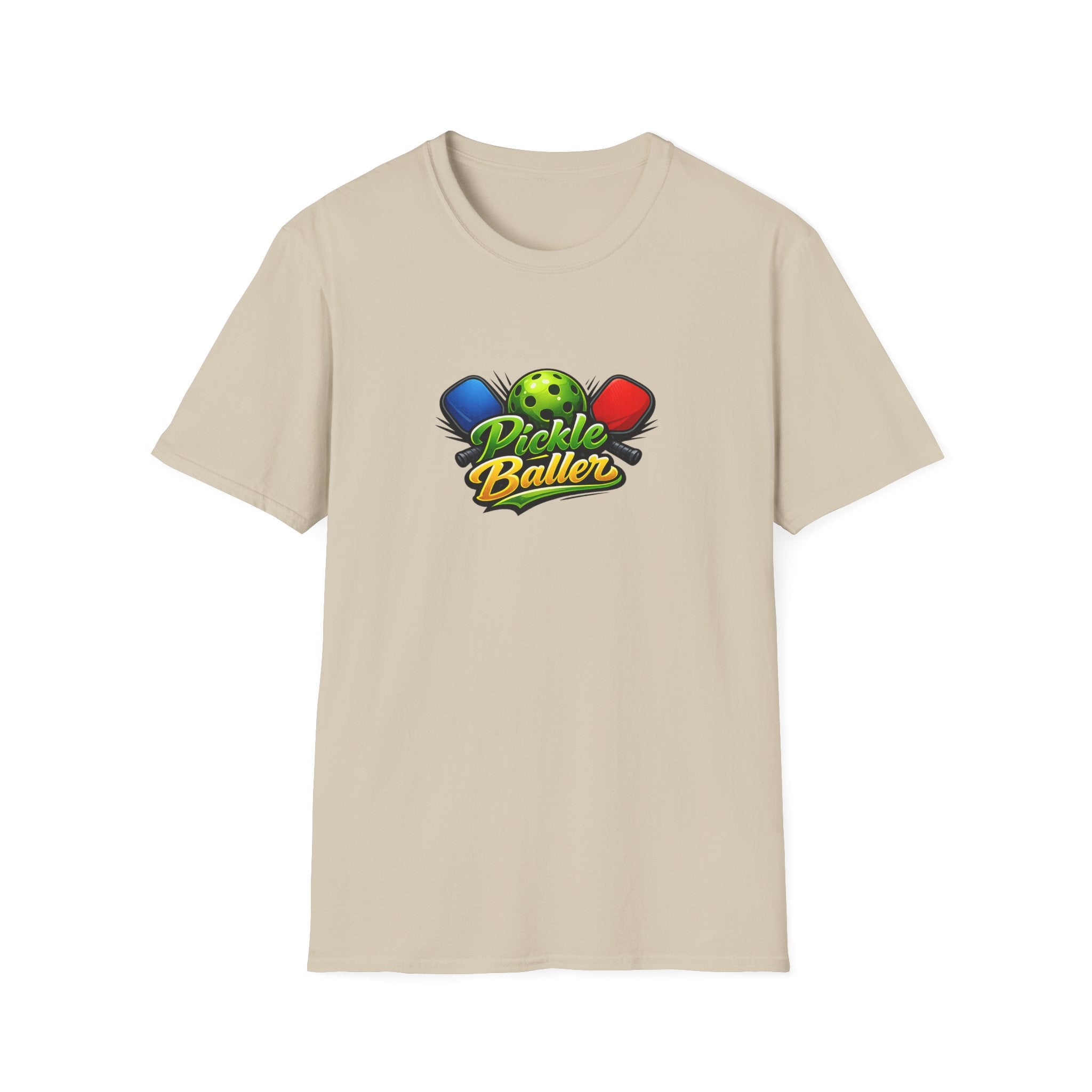 Pickle Baller TShirt Funny Pickleball Shirt for Men and Women Pickleball Player Gift Pickleball Lover Apparel 6 colors 100% cotton