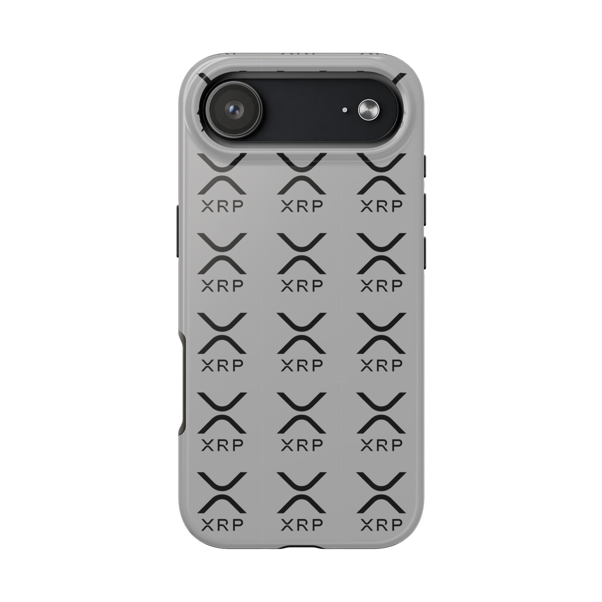 XRP Tough Phone Case Crypto iPhone Samsung Case Glossy Protective Phone Cover Modern Ripple Pattern Case