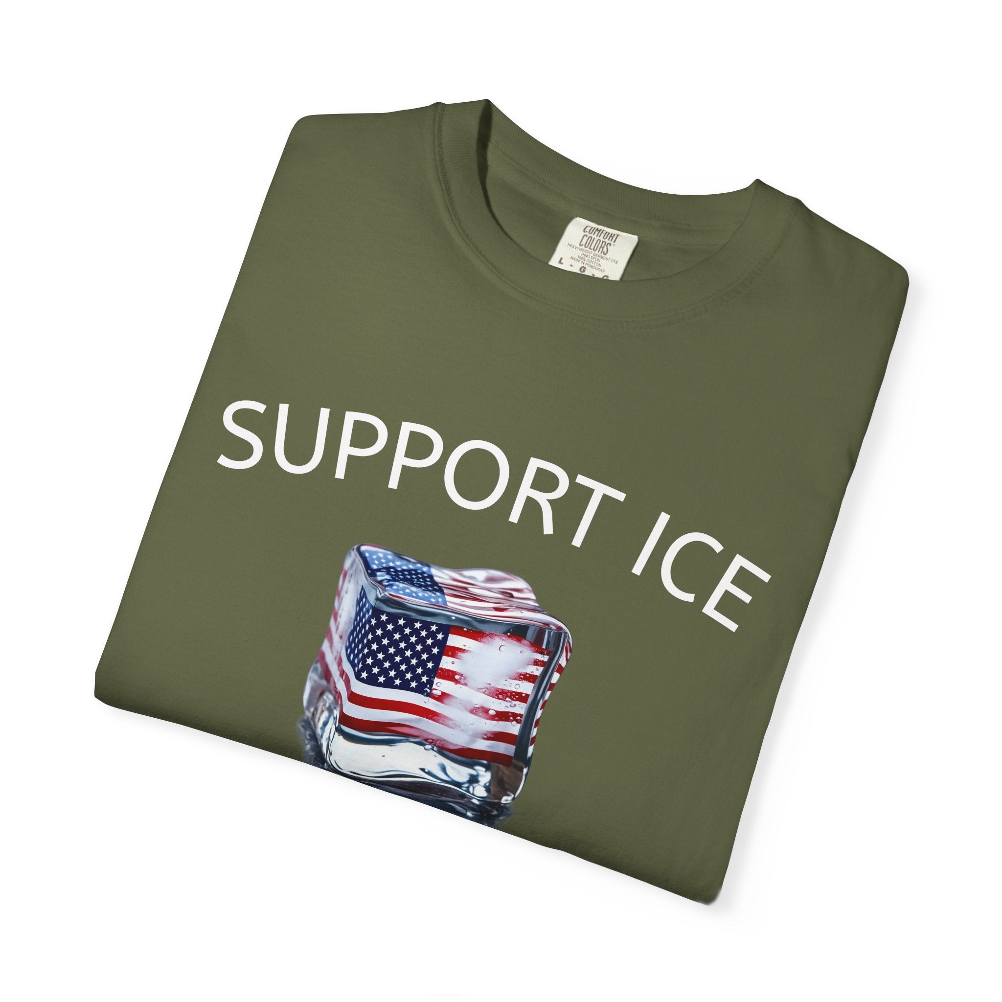 Support ICE Shirt Patriotic Law Enforcement Tee Pro Police Apparel Freedom Support Shirt USA Pride Tee 9 colors 100% cotton