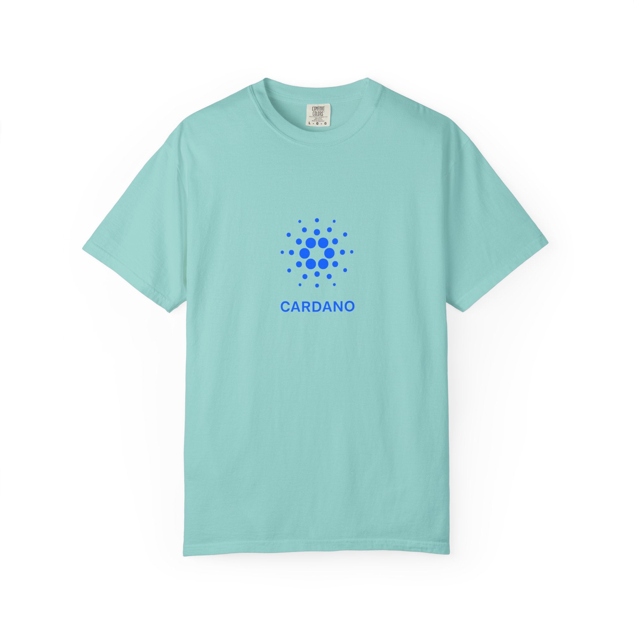 Cardano ADA Crypto T-Shirt Blue Blockchain Logo Tee Crypto Gift for Investors Traders & Tech Lovers 6 colors 100% cotton