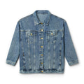 Love to Ride Denim Jacket Women's Harley-Inspired Relaxed Oversized Riding Jacket