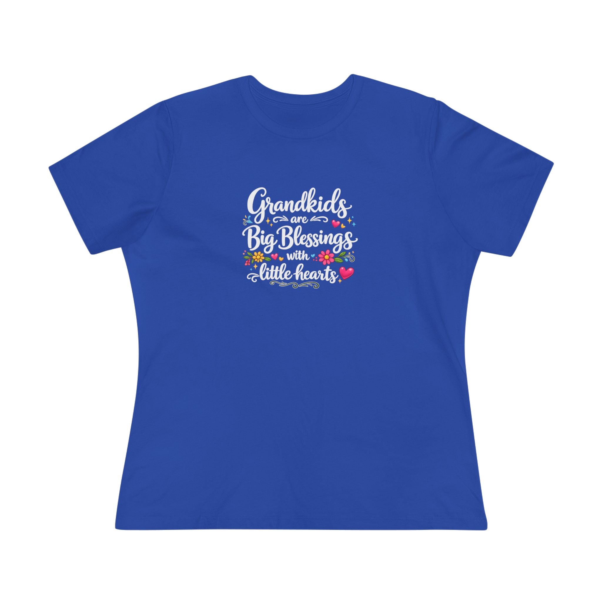 Grandkids Are Big Blessings Shirt Grandma Gift Shirt Womens Grandma Tee Nana Mimi Gift 6 colors 100% cotton