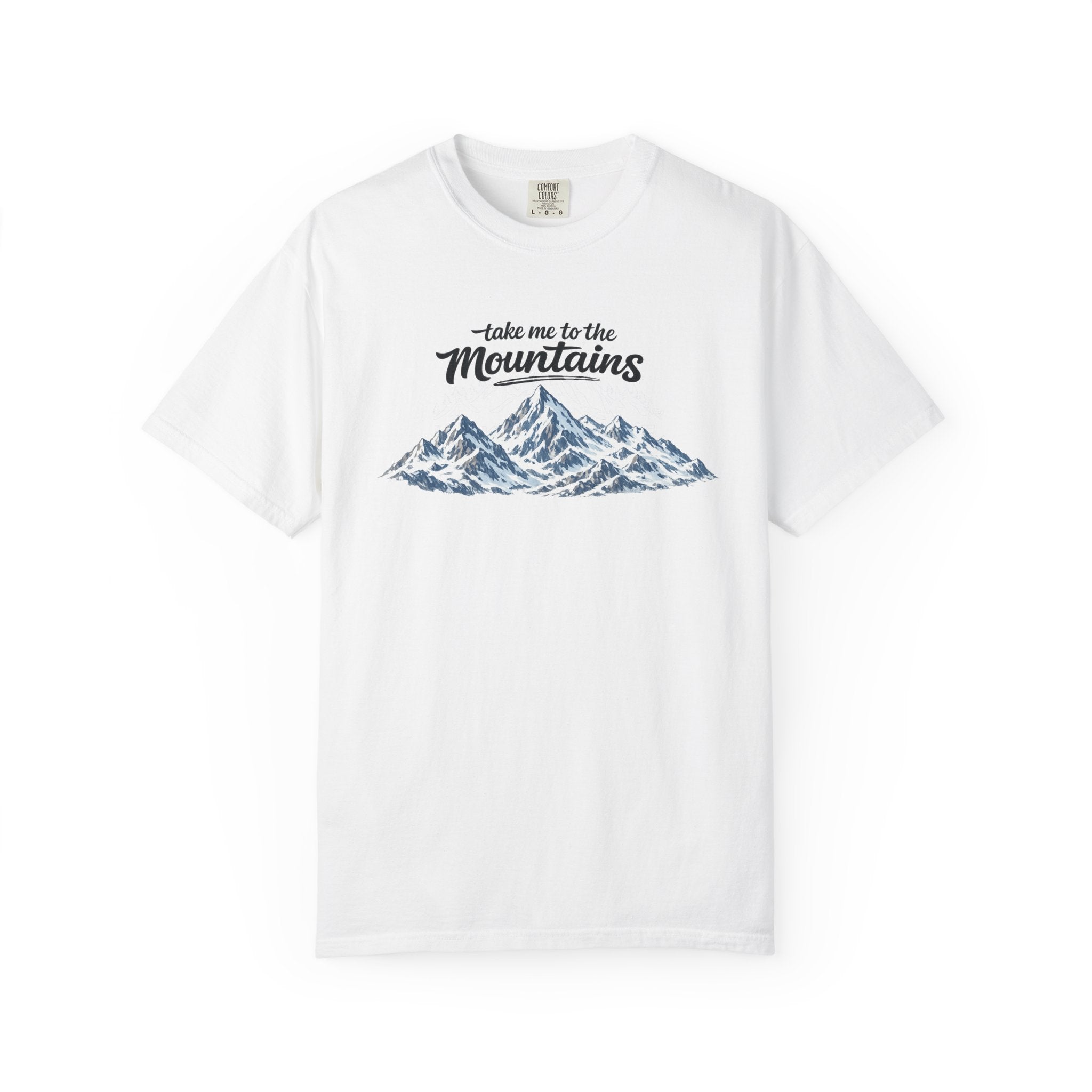 Take Me to the Mountains Shirt Rustic Mountain Tee Hiking Nature Lover Gift Outdoor Adventure T-Shirt 7 colors 100% cotton