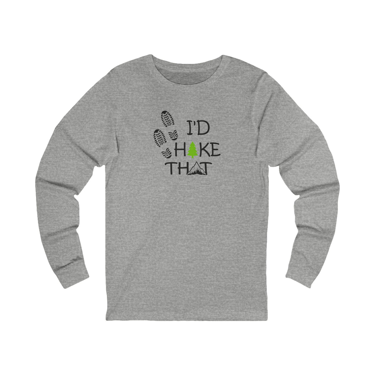 I'd Hike That Shirt Wander-Liebhaber T-Shirt Outdoor-Abenteuer-Shirt Natur-Wanderer-Geschenk Wanderwege-Liebhaber-Shirt 7 Farben 100% Baumwolle