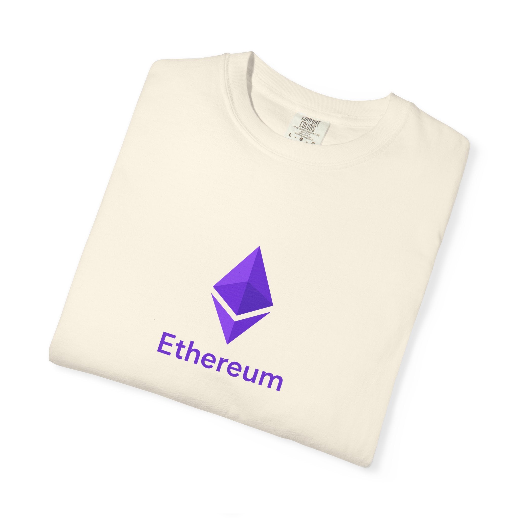 Ethereum Power Tee Bold Crypto Shirt for Blockchain Believers Premium Streetwear for ETH Holders 3 colors 100% cotton