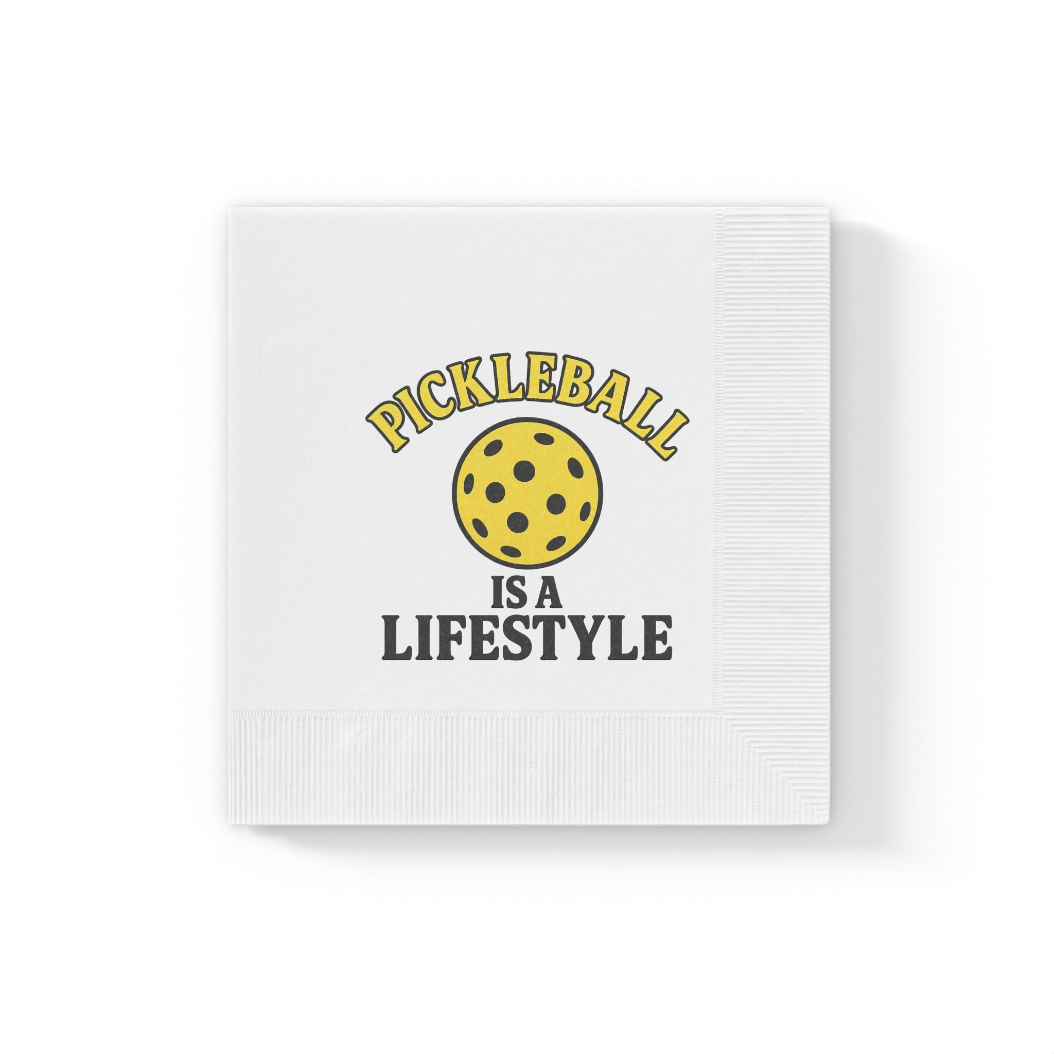 Pickleball Is a Lifestyle Napkins Pickleball Party Napkins Pickleball Decor Pickleball Birthday Party 50 or 100 Count 2 sizes