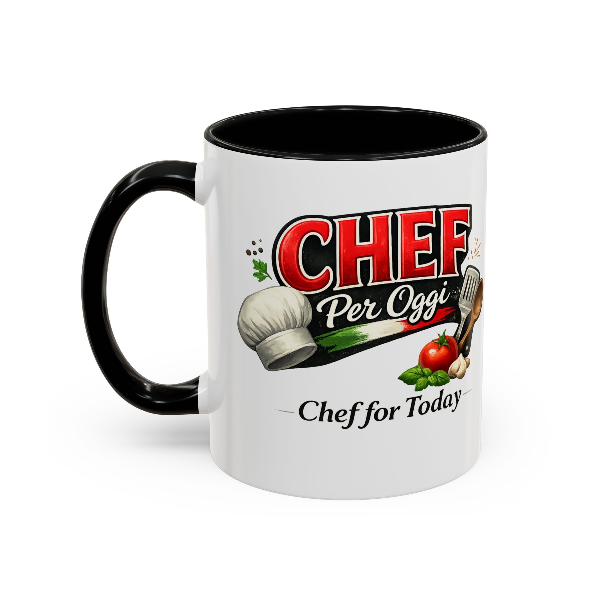 Chef Per Oggi Mug Italian Chef Gift Chef for Today Coffee Cup Kitchen Mug Italian Cooking Gift Foodie Gift 11 oz or 15 oz
