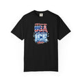 Patriotic "USA With Extra ICE" Shirt Men's Patriotic T-Shirt Pro Ice Merch USA Pride Apparel 6 colors 100% cotton