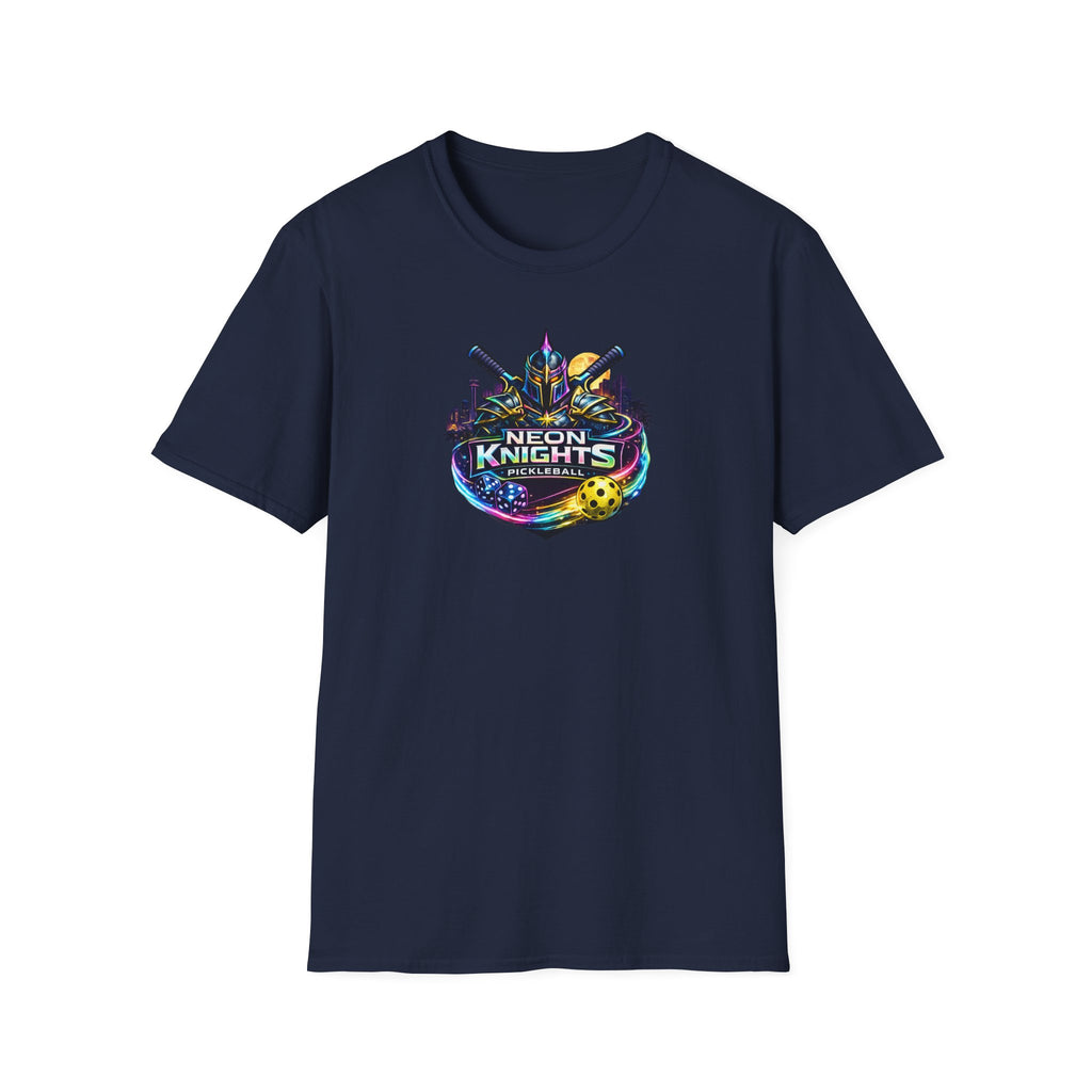 Neon Knights Pickleball Shirt | Vegas Inspired Pickleball T-Shirt | Gift for Pickleball Player | 9 colors - 100% cotton