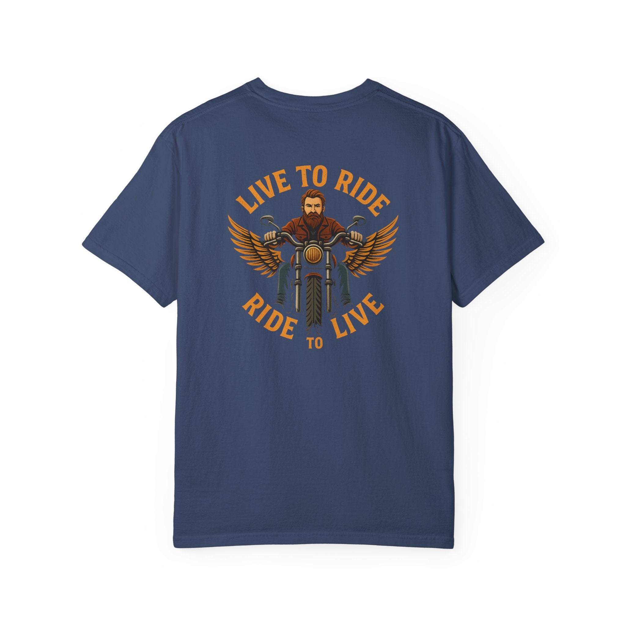 Live to Ride Ride to Live Biker T-Shirt Vintage Motorcycle Rider Graphic Tee Gift for Bikers 4 colors 100% cotton