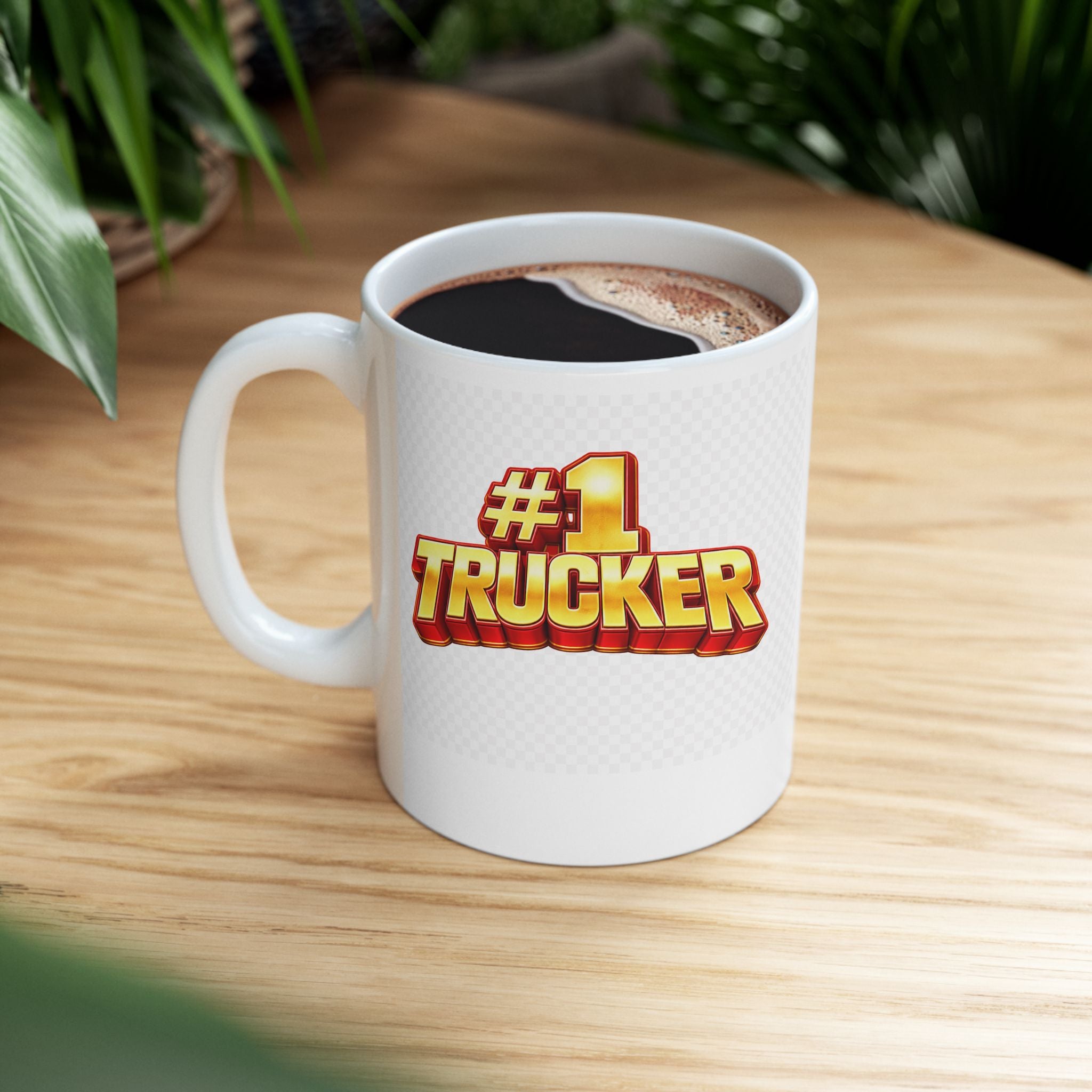 Trucker Ceramic Mug 11oz 15oz
