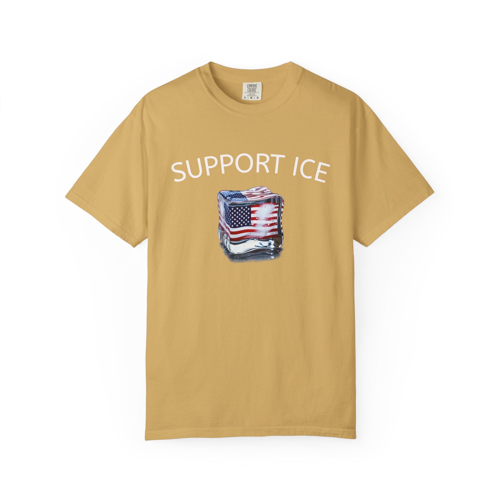 Support ICE Hemd Patriotisches T-Shirt Strafverfolgung Pro Polizei Bekleidung Freiheitsunterstützung Hemd USA Stolz T-Shirt 9 Farben 100% Baumwolle
