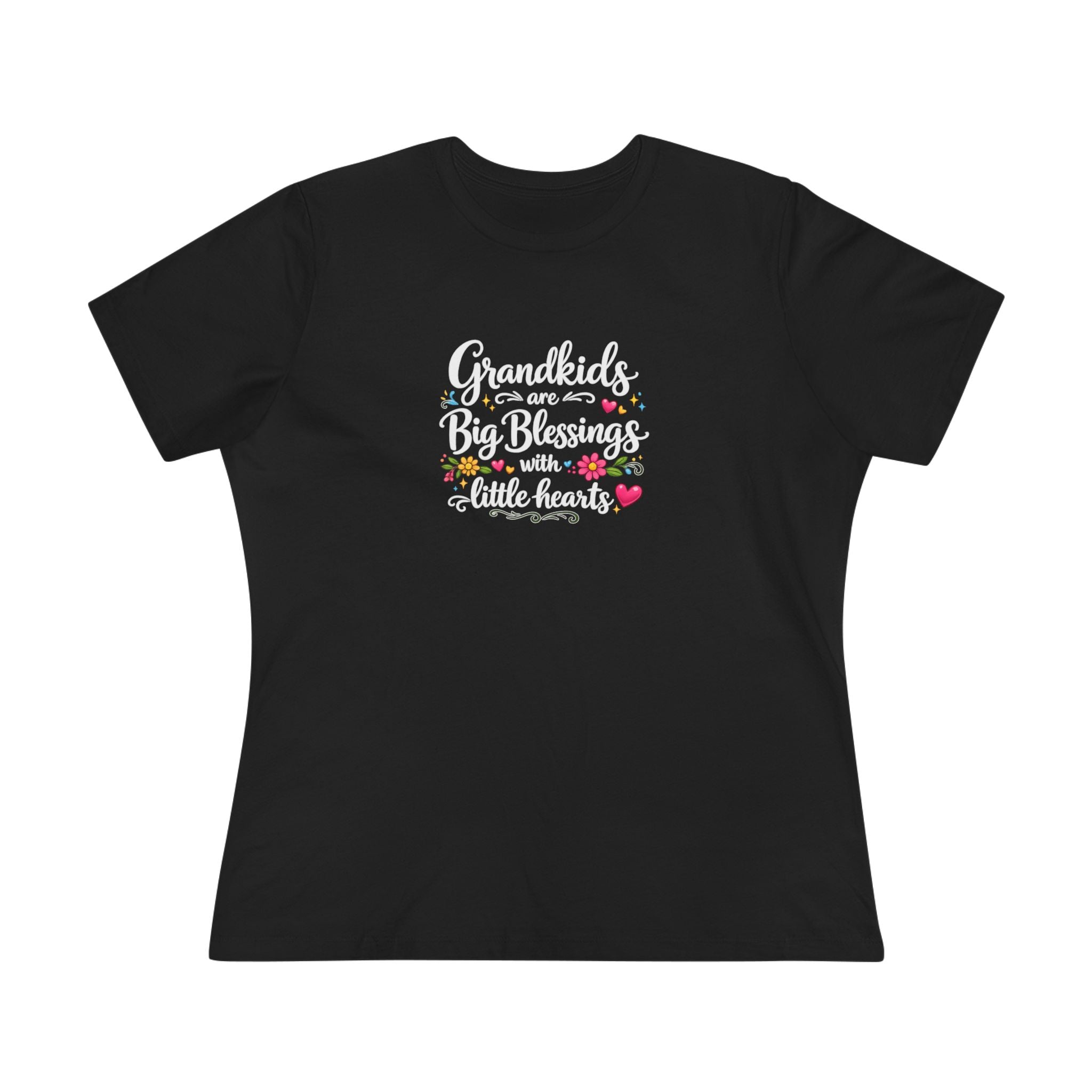 Grandkids Are Big Blessings Shirt Grandma Gift Shirt Womens Grandma Tee Nana Mimi Gift 6 colors 100% cotton