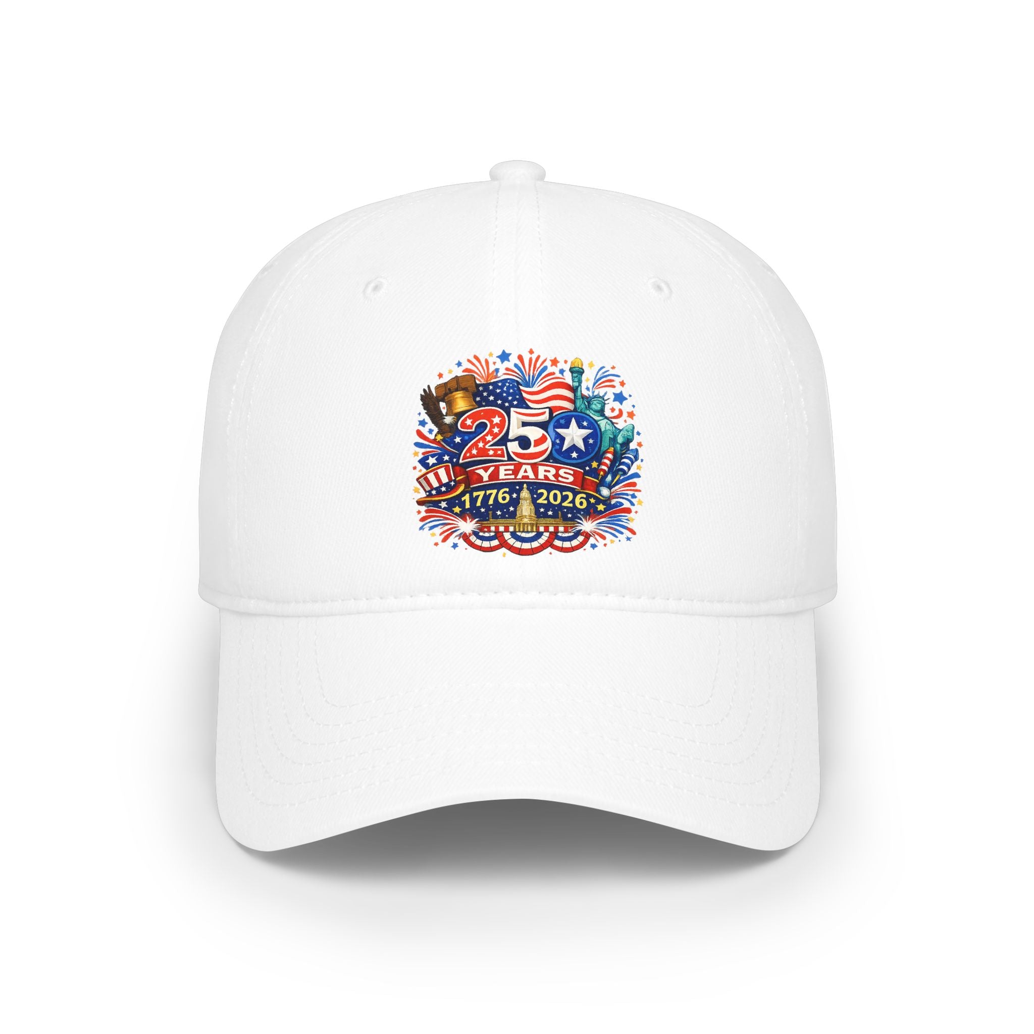 USA 250th Anniversary Hat 1776-2026 Patriotic Baseball Cap Fourth of July American Flag Celebration USA 250 Years Hat