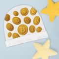 Bitcoin Baby Beanie Newborn Crypto Hat Infant Bitcoin Beanie Baby Shower Gift for Crypto Family