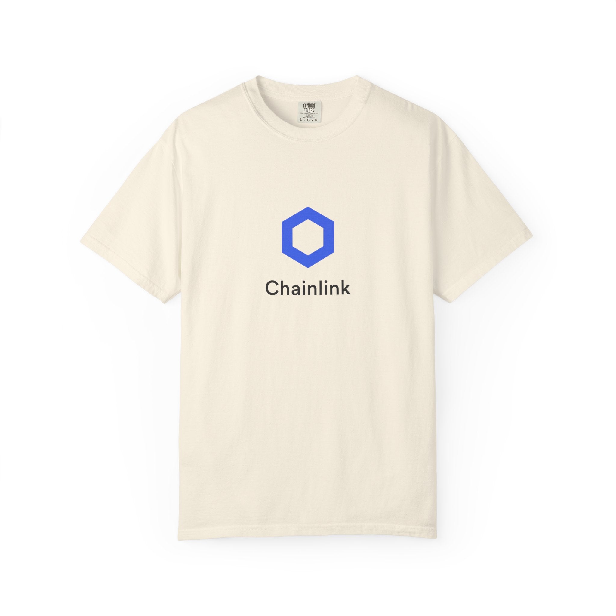 Chainlink Crypto T-Shirt Blockchain Oracle Tee Chainlink Fan Merch DeFi Shirt Crypto Trader Apparel 3 colors 100% cotton