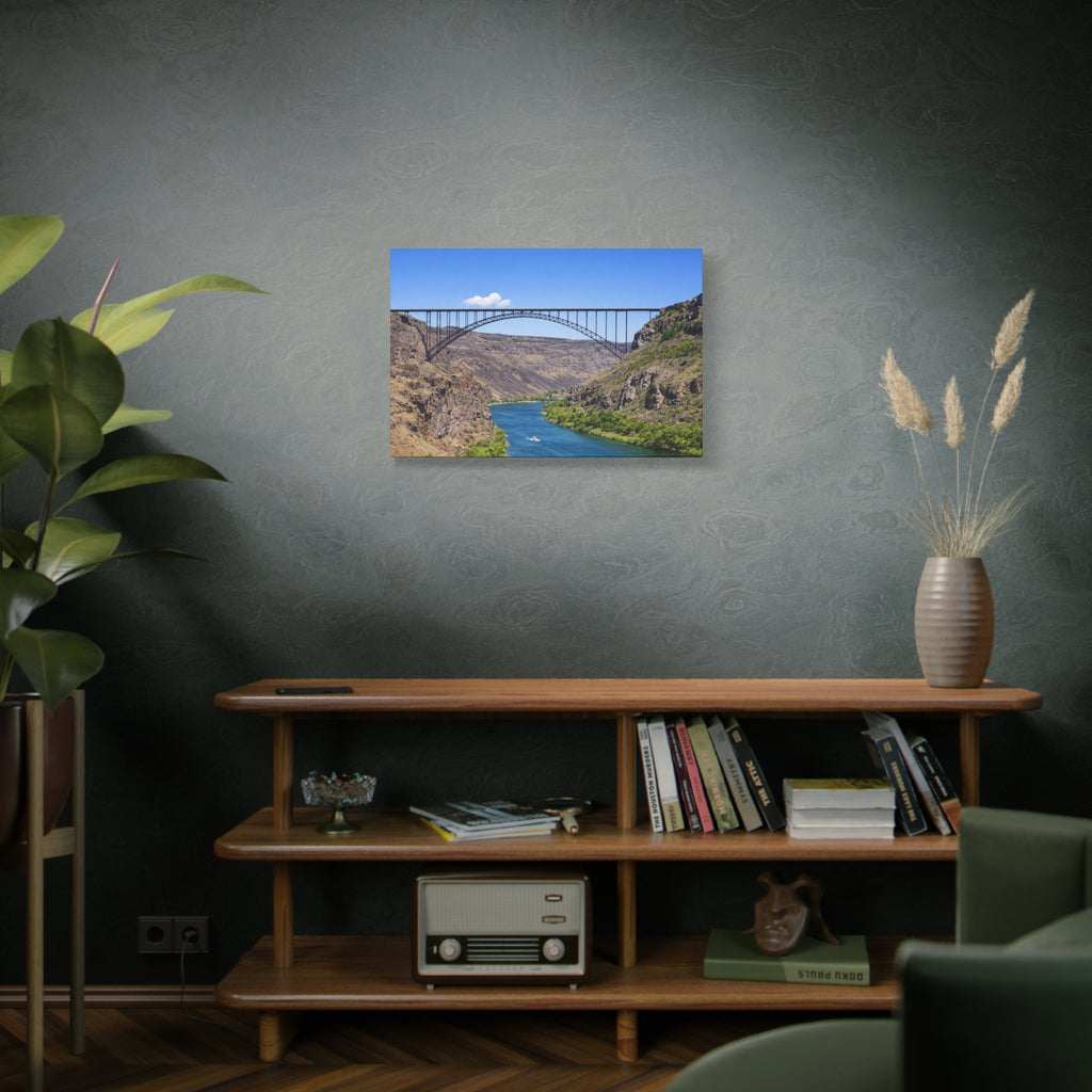Perrine Bridge Canvas Wall Art Snake River Canyon Landscape Twin Falls Idaho Scenic Photography Stretched 1.25 6 sizes