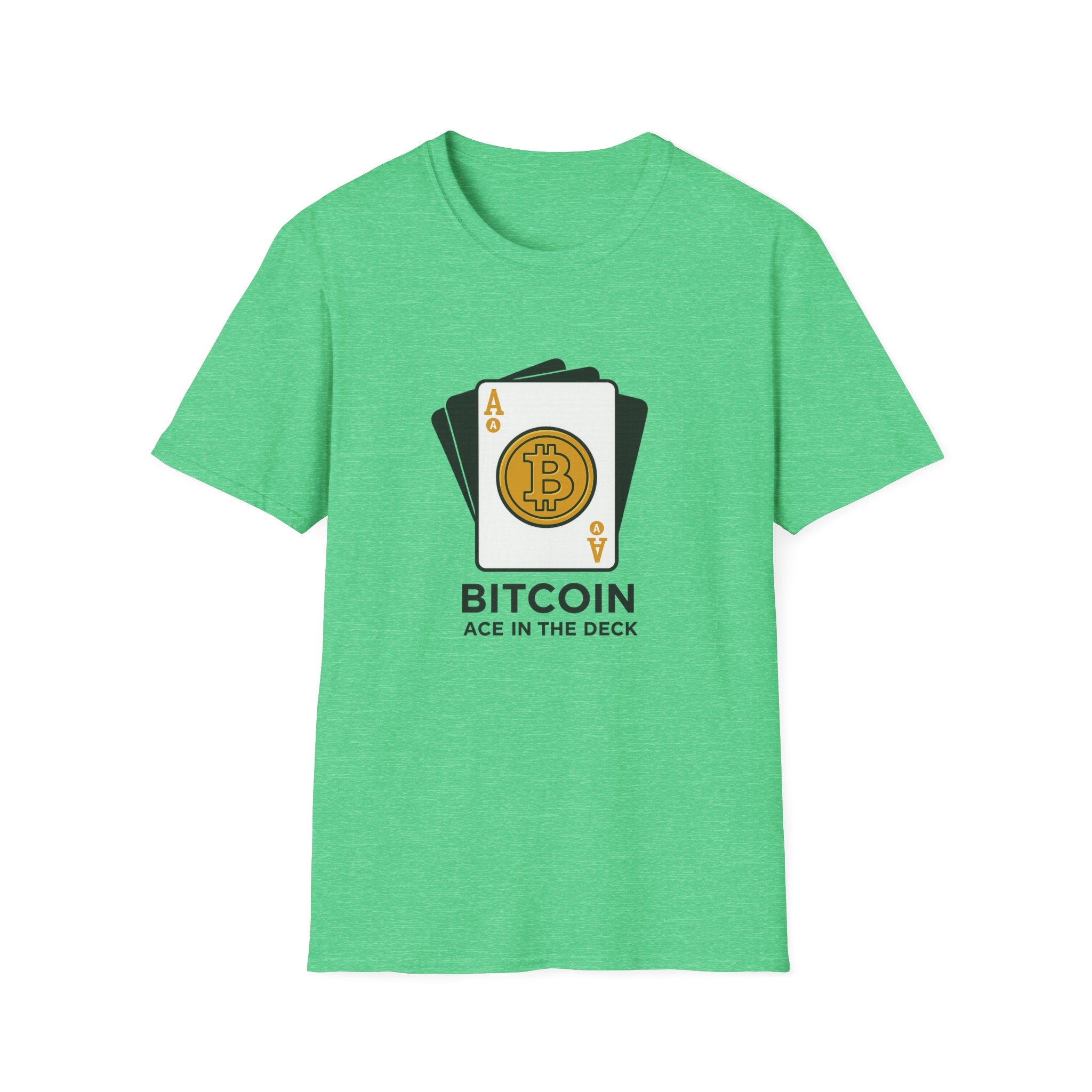 Bitcoin Ass im Ärmel T-Shirt Markantes Krypto-Statement-Shirt für Bitcoin-Enthusiasten 7 Farben 100 % Baumwolle