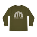 Take a Hike Shirt Nature Lover Hiking Tee Adventure Outdoors Long Sleeve Camper & Hiker Gift 4 colors 100% cotton