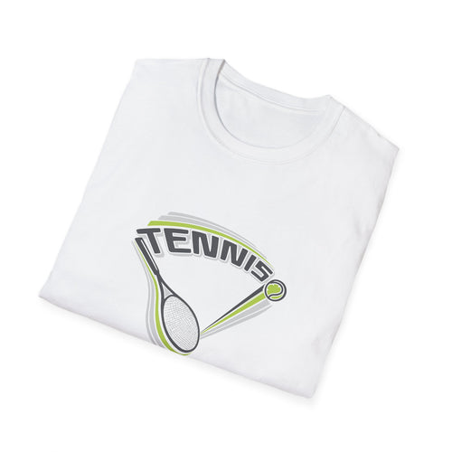 Ace Mode Activated Tennis Racket Graphic T-Shirt 3 colors 100% cotton