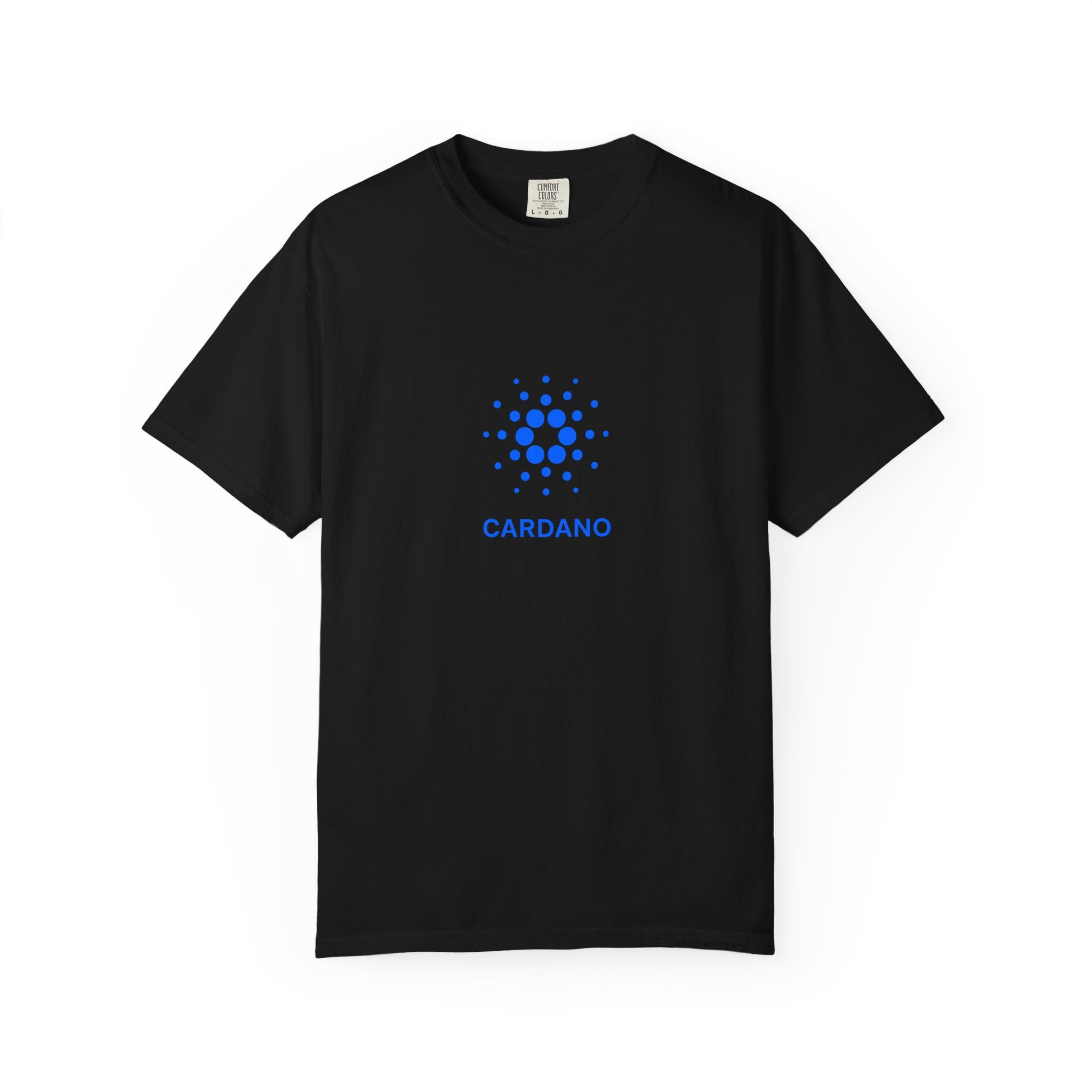 Cardano ADA Crypto T-Shirt Blue Blockchain Logo Tee Crypto Gift for Investors Traders & Tech Lovers 6 colors 100% cotton