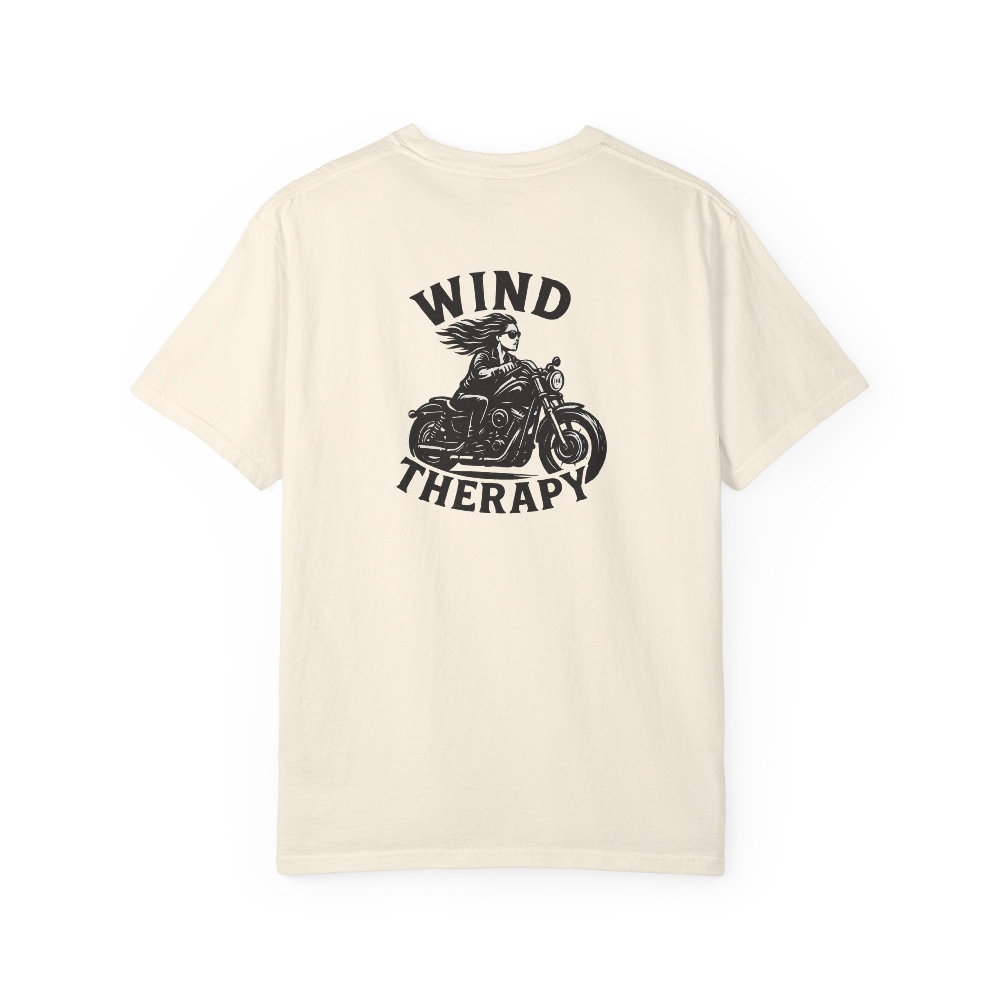 Feel the Freedom Every Time you Throw this on Harley "Wind Therapy" Biker Tee 7 colors 100% cotton
