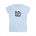 Be You The World Will Adjust Shirt Inspirational Quote T-Shirt Positive Message Tee Confidence Self Love Gift 6 colors 100% cotton