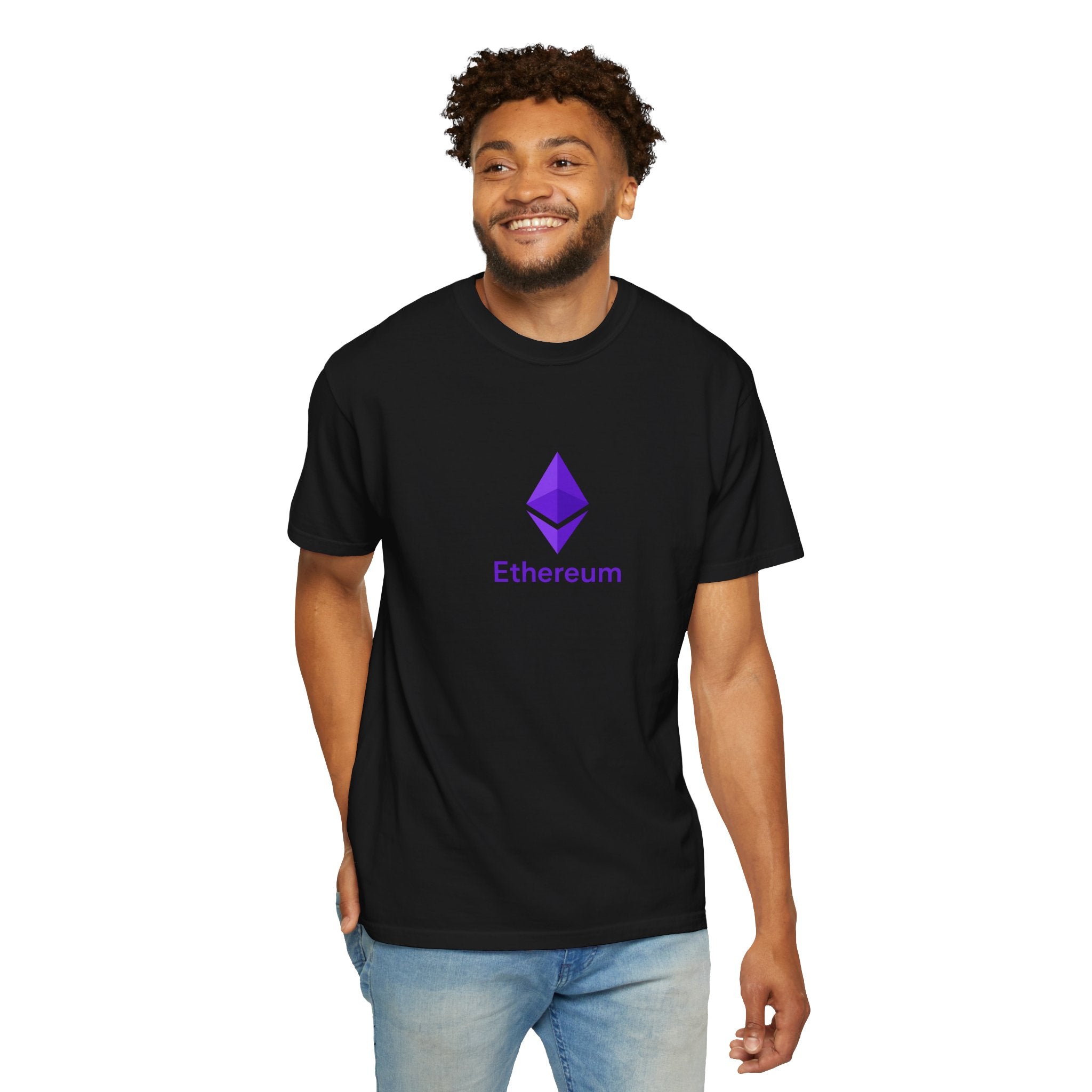 Ethereum Power Tee Bold Crypto Shirt for Blockchain Believers Premium Streetwear for ETH Holders 3 colors 100% cotton