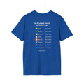 Bitcoin Ranks Supreme Bold Market Cap Statement T-shirt Tee 5 colors 100% cotton