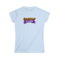 SatsandStripes.com Encouragement Is Priceless Women's T-Shirt Inspirational Graphic Tee Gift for Teachers Friends Light Blue