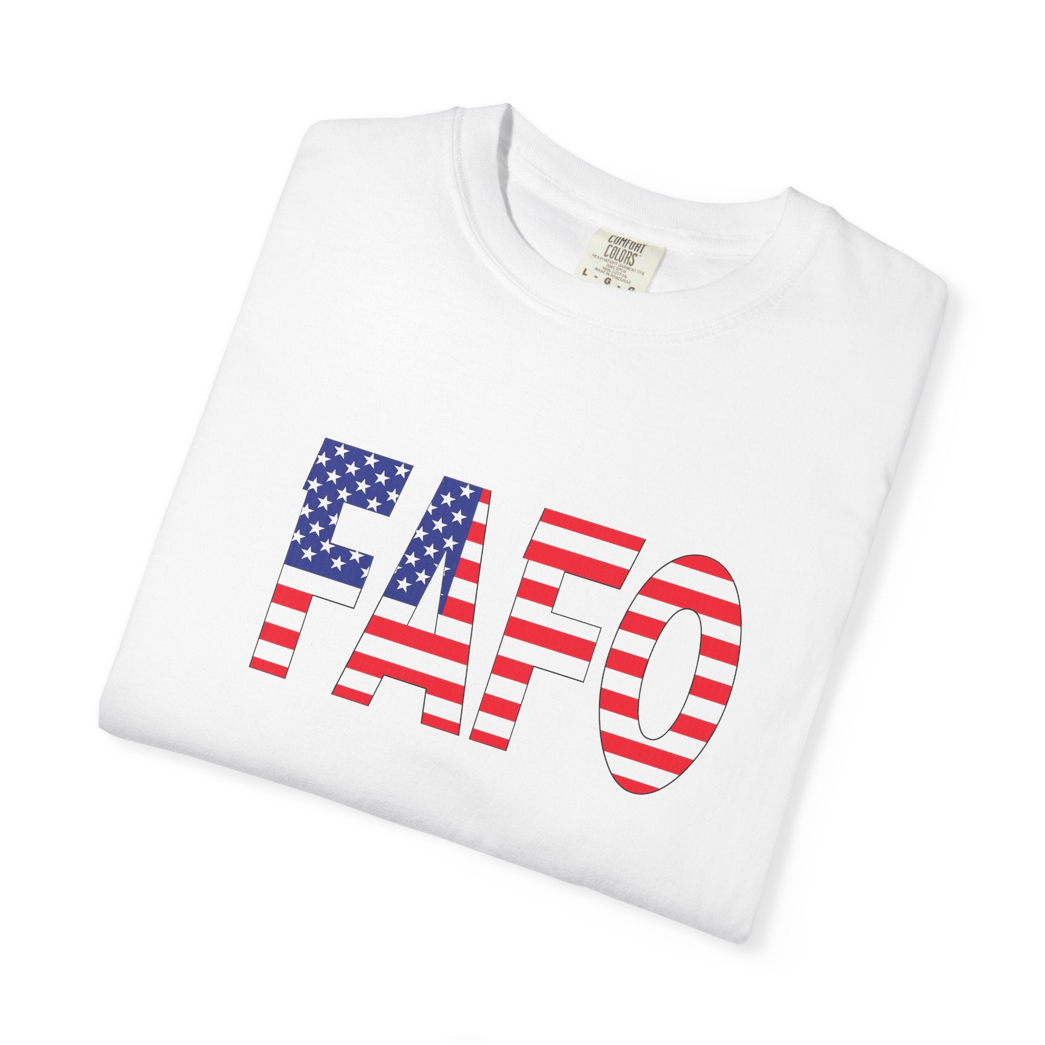 FAFO Patriotic Shirt for Trump Supporters Funny Political T-Shirt Conservative Freedom Shirt 3 colors 100% cotton