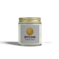Bitcoin Logo Coconut-Apricot Wax Candle 4 oz & 9 oz sizes 8 fragrances available