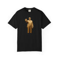 Golden Trump Bitcoin Statue TShirt Political Crypto Graphic Tee Bold Pro-Trump Bitcoin Supporter Shirt 6 colors 100% cotton