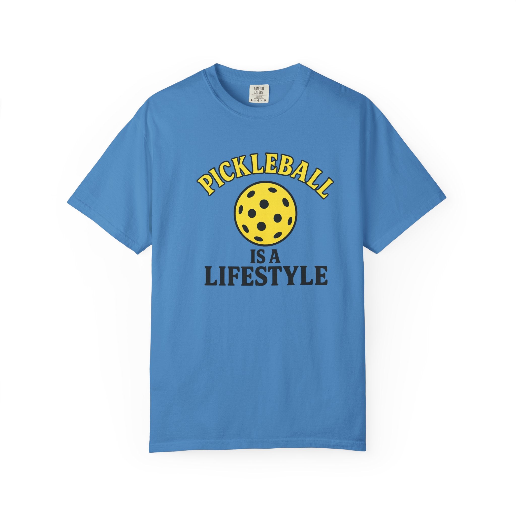 Pickleball Is Life Tee Bold Retro Pickleball Shirt for Players Who Live the Game 10 colors 100% cotton
