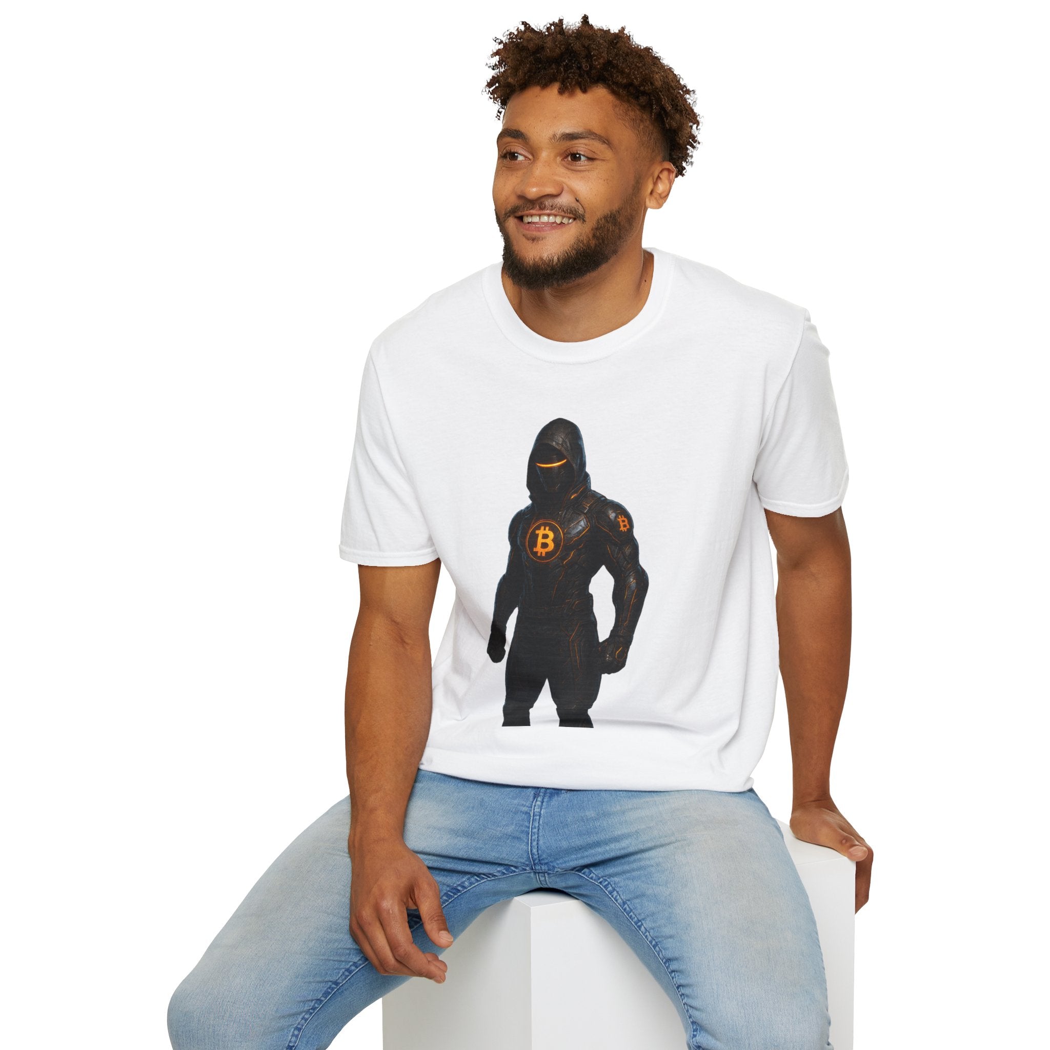 Bitcoin Warrior Tee Decentralized Defender 2 colors 100% cotton