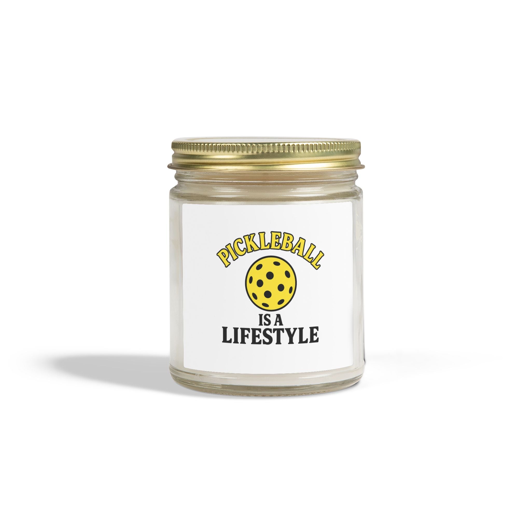 Pickleball Is a Lifestyle Candle Coconut Apricot Wax Eco-Friendly and Non-Toxic 4oz or 9oz size 9 scents