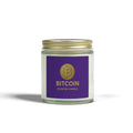 Bitcoin Logo Candle Coconut Apricot Scented Candle 4 oz & 9 oz sizes 8 fragrances available