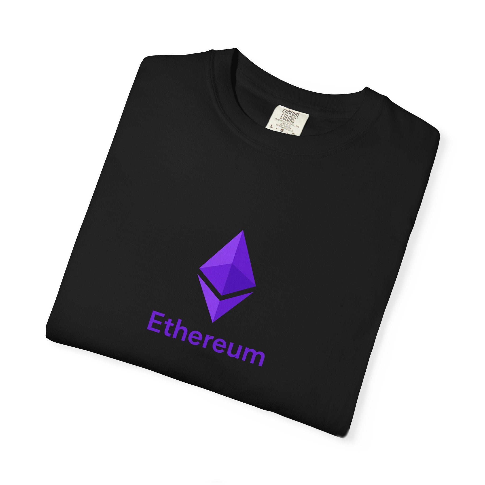 Ethereum Power Tee Bold Crypto Shirt for Blockchain Believers Premium Streetwear for ETH Holders 3 colors 100% cotton