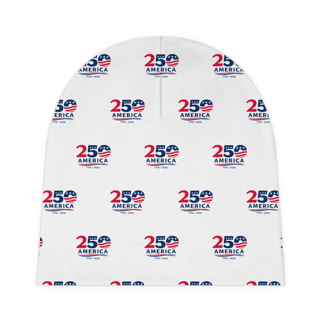 USA 250th Anniversary Baby Beanie America 1776-2026 Infant Hat Patriotic Newborn Keepsake