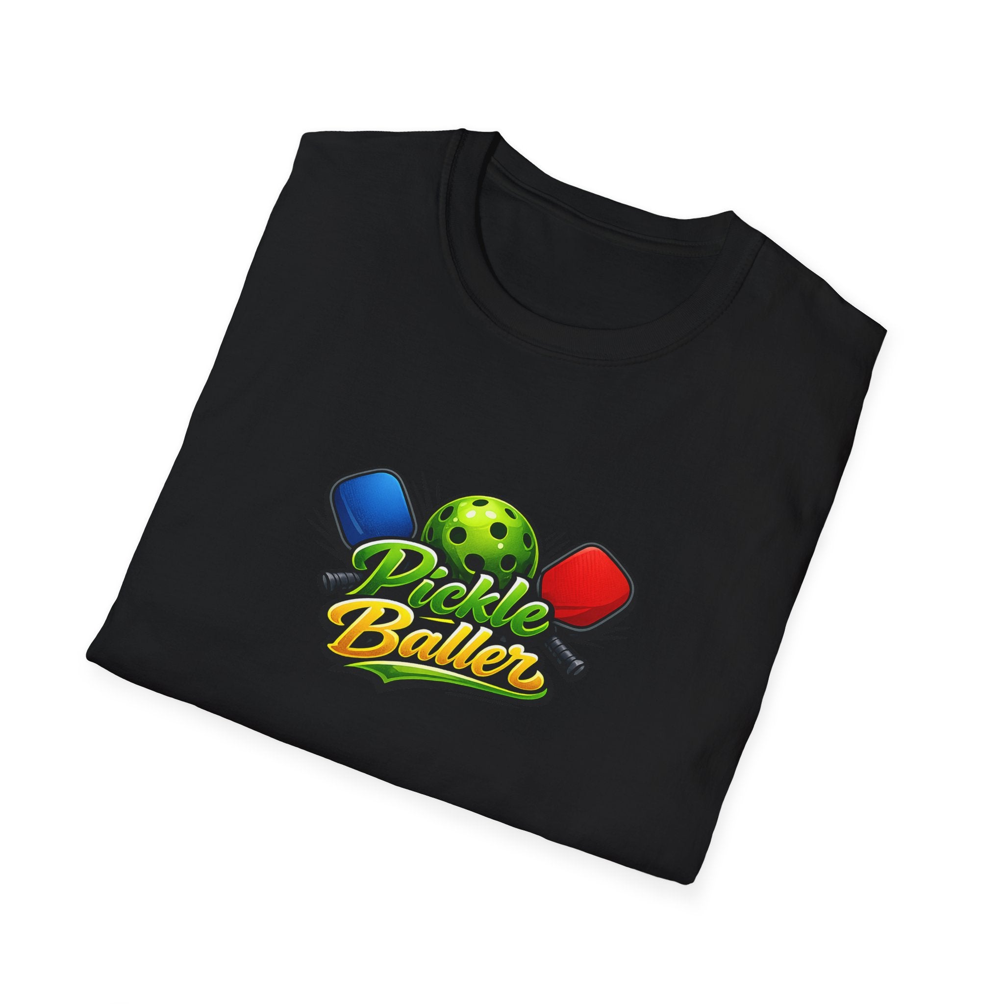 Pickle Baller TShirt Funny Pickleball Shirt for Men and Women Pickleball Player Gift Pickleball Lover Apparel 6 colors 100% cotton