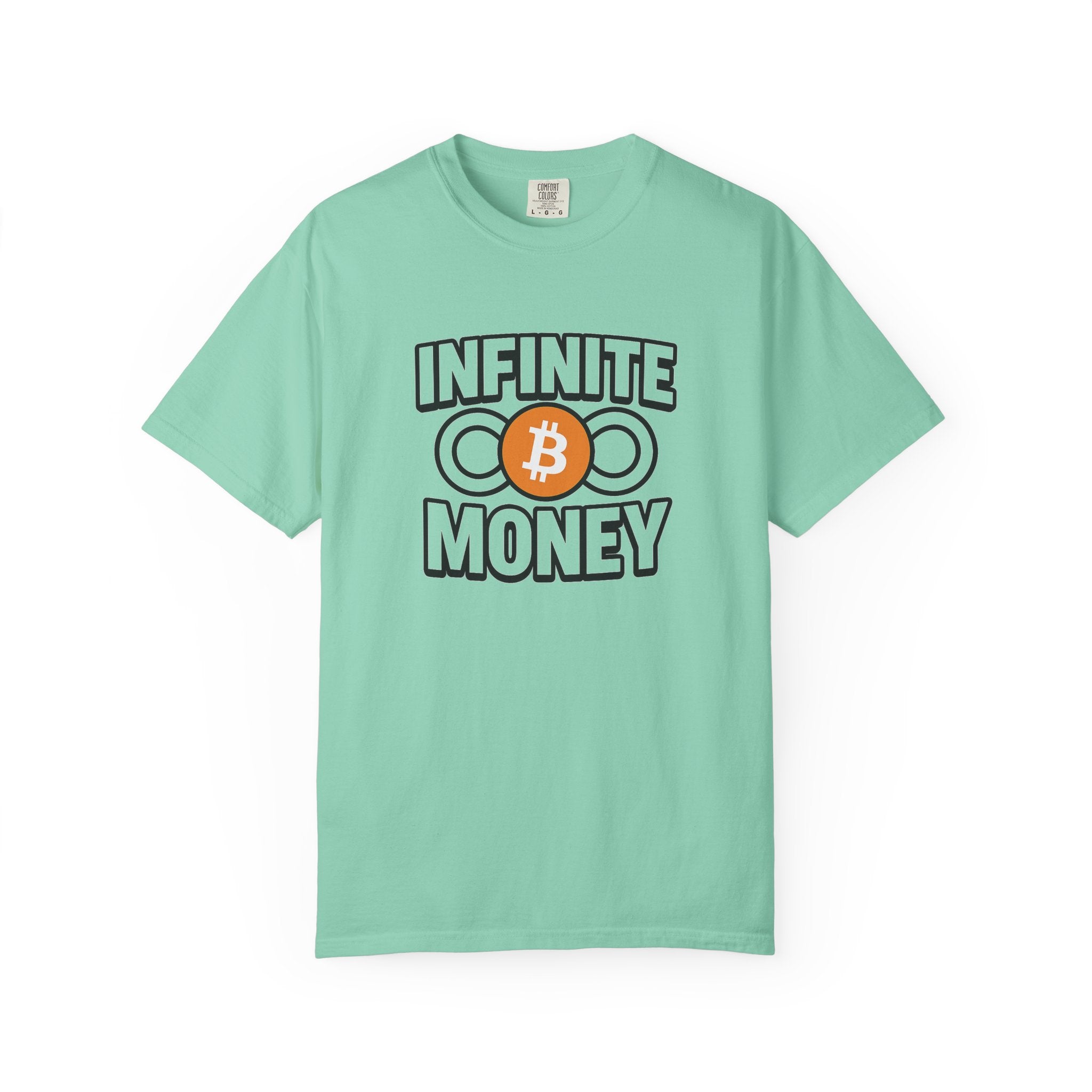 Infinite Money Bitcoin Tee For the Ones Who Get It Wear the Future 7 colors 100% cotton