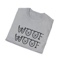 Woof Woof Dog Lover Shirt Cute Dog T-Shirt Dog Owner Gift 6 colors 100% cotton