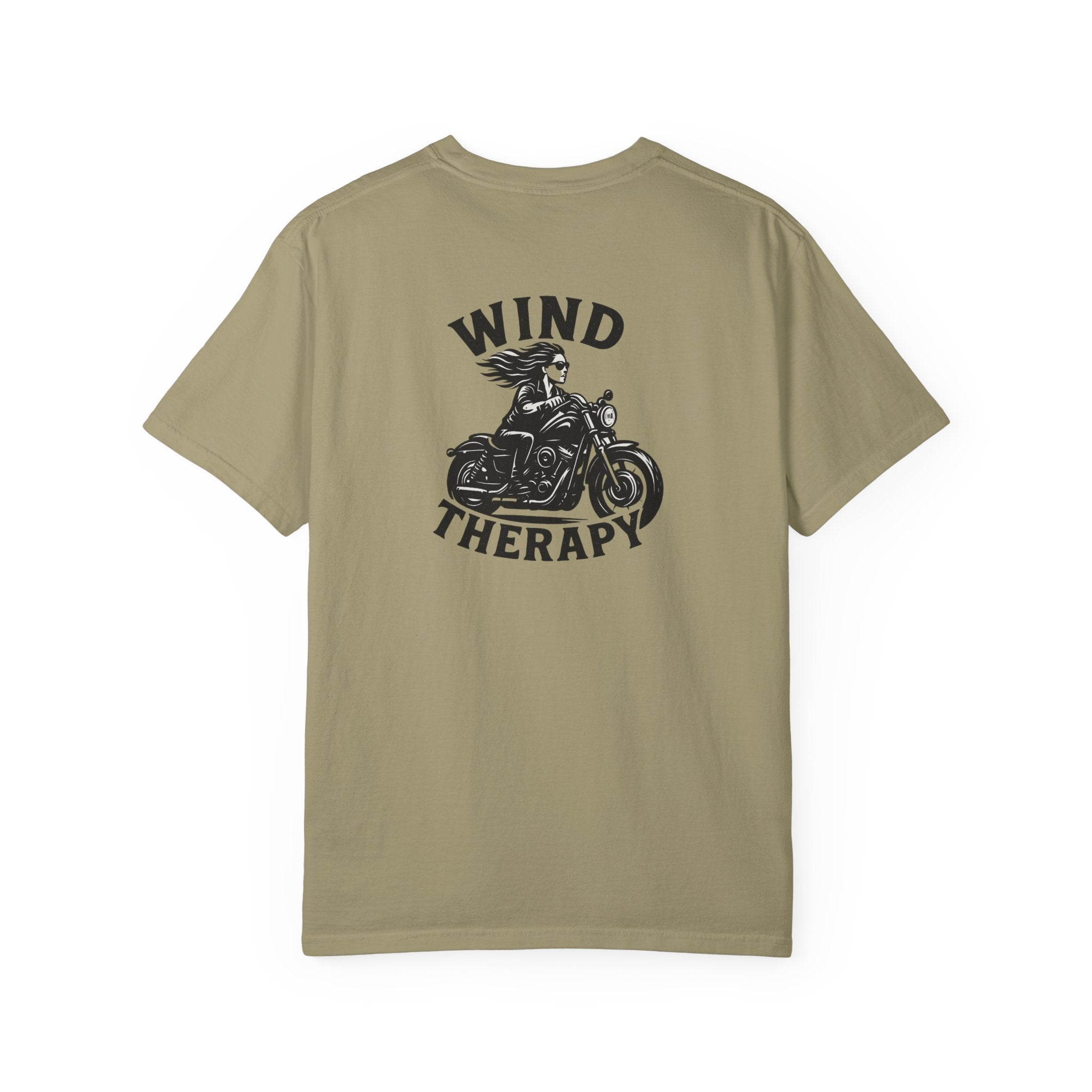 Feel the Freedom Every Time you Throw this on Harley "Wind Therapy" Biker Tee 7 colors 100% cotton