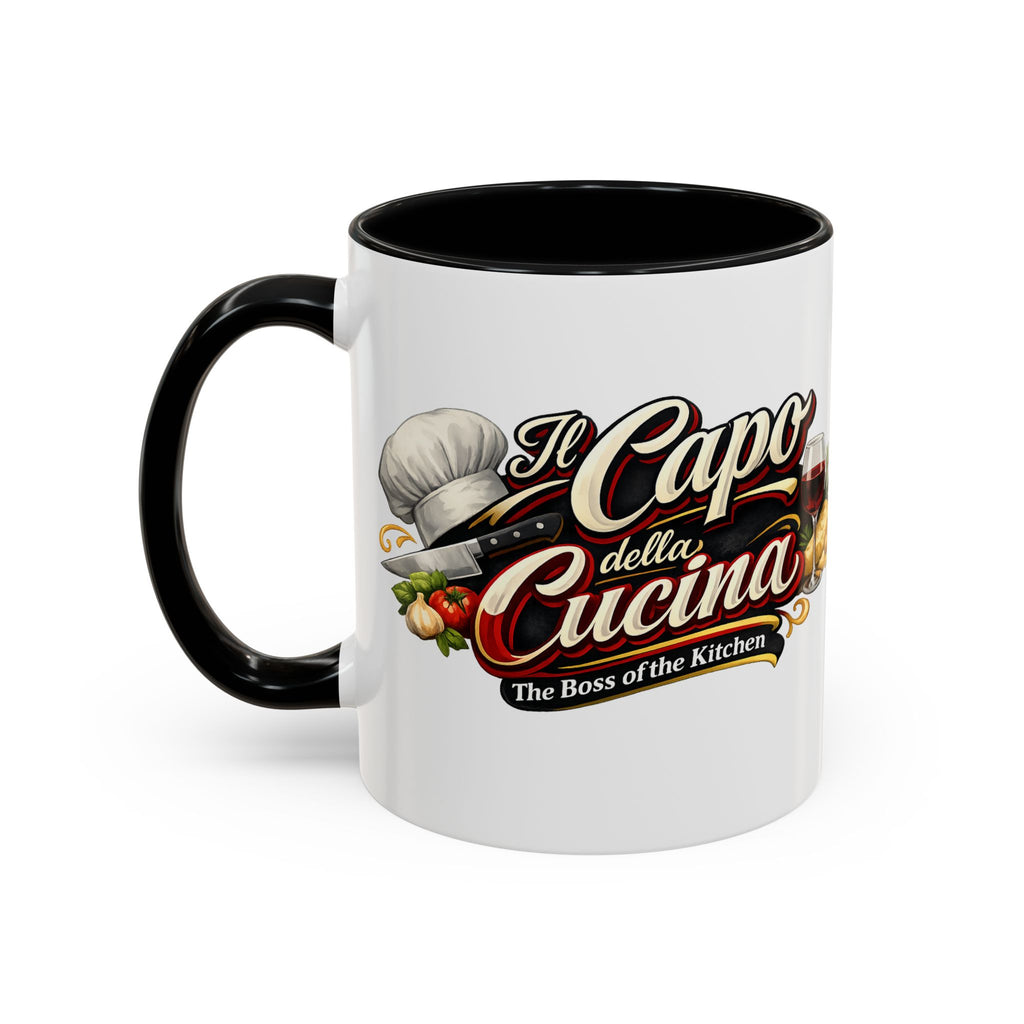 Il Capo della Cucina Mug Boss of the Kitchen Coffee Cup Italian Chef Gift Funny Cooking Mug Kitchen Gift 11 oz or 15 oz