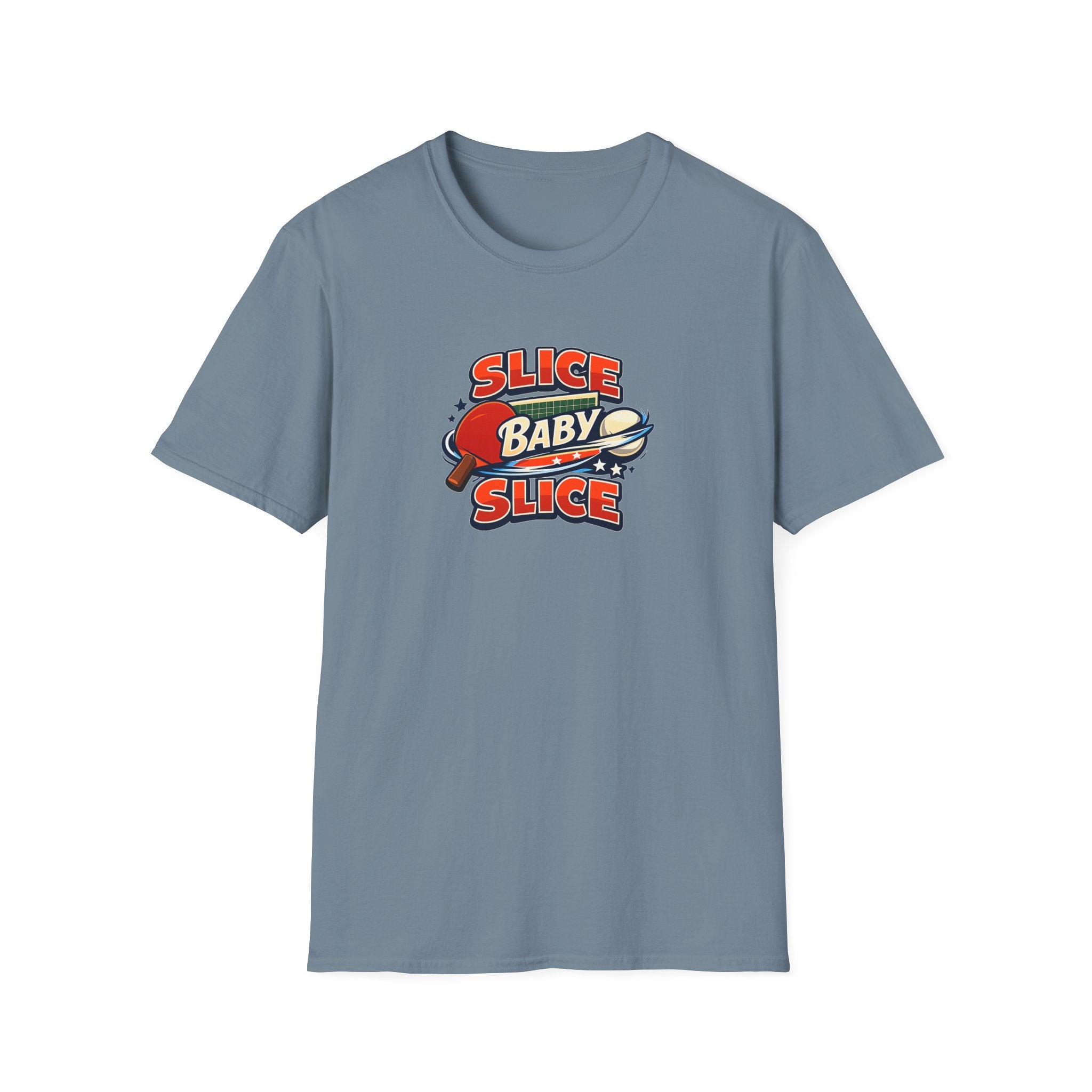 Slice Baby Slice Table Tennis T-Shirt Ping Pong Graphic Tee Funny Table Tennis TShirt 6 colors 100% cotton